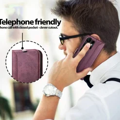 Samsung Galaxy S23 Ultra - Robuste Klapphülle mit RFID Block