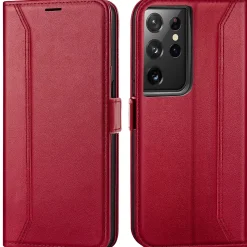 Samsung Galaxy S22 Ultra - Robuste Klapphülle mit RFID Block