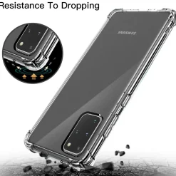Samsung Galaxy S20 Ultra - Stoßfestes Clear Case