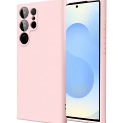 Samsung Galaxy S25 Ultra - Silikon Case mit Mikrofaser-Innenseite