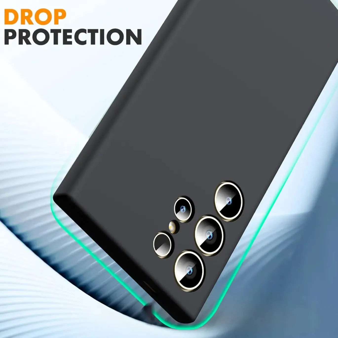 Samsung Galaxy S25 Ultra - Silikon Case mit Mikrofaser-Innenseite