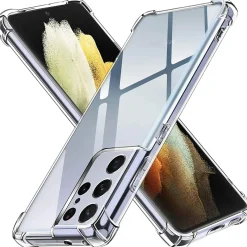 Samsung Galaxy S21 Ultra - Stoßfestes Clear Case