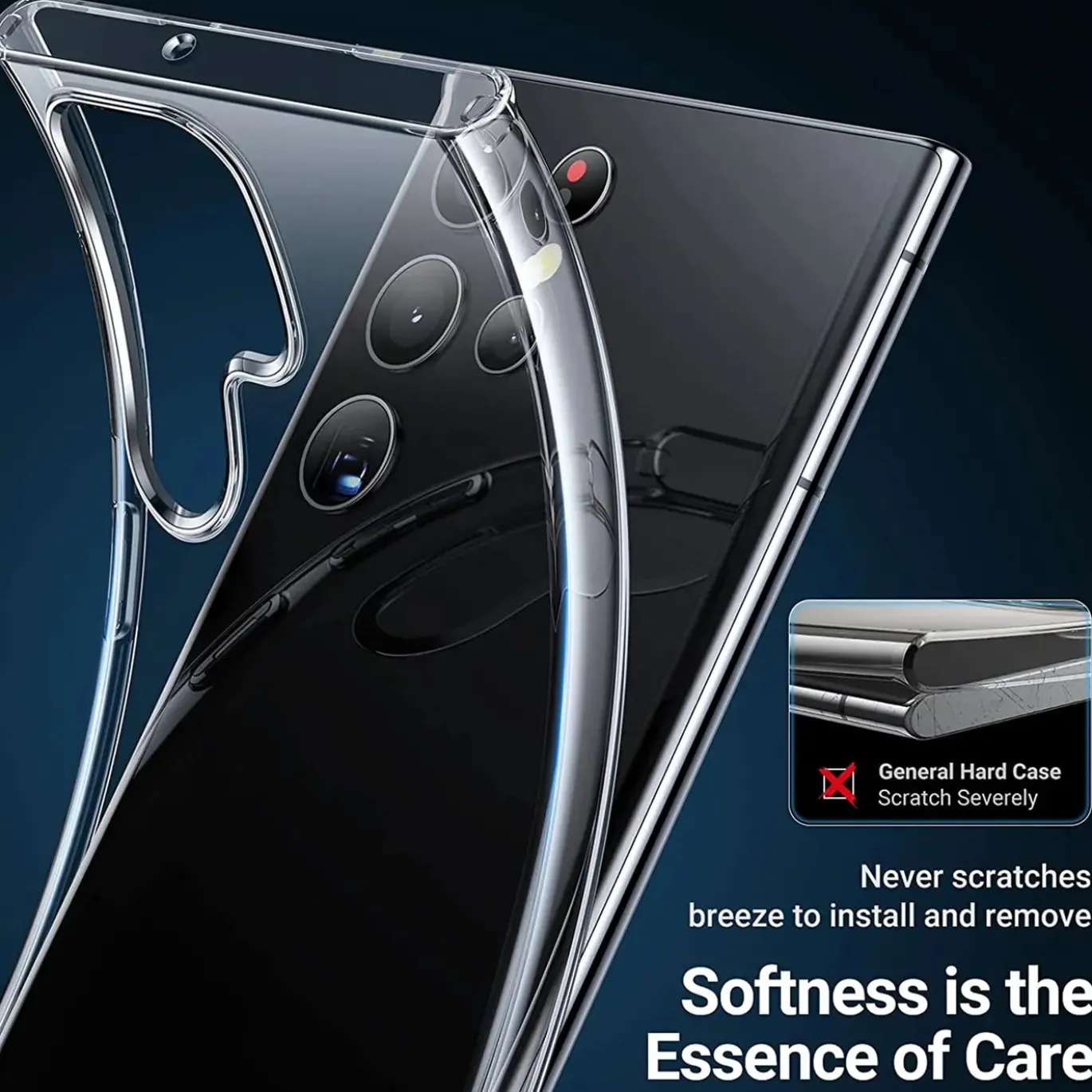 Samsung Galaxy S22 Ultra - Slim Clear Case Hülle