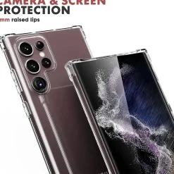 Samsung Galaxy S22 Ultra - Stoßfestes Clear Case