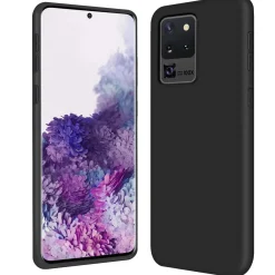 Samsung Galaxy S20 Ultra - Silikon Case mit Mikrofaser-Innenseite