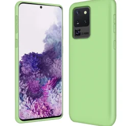 Samsung Galaxy S20 Ultra - Silikon Case mit Mikrofaser-Innenseite