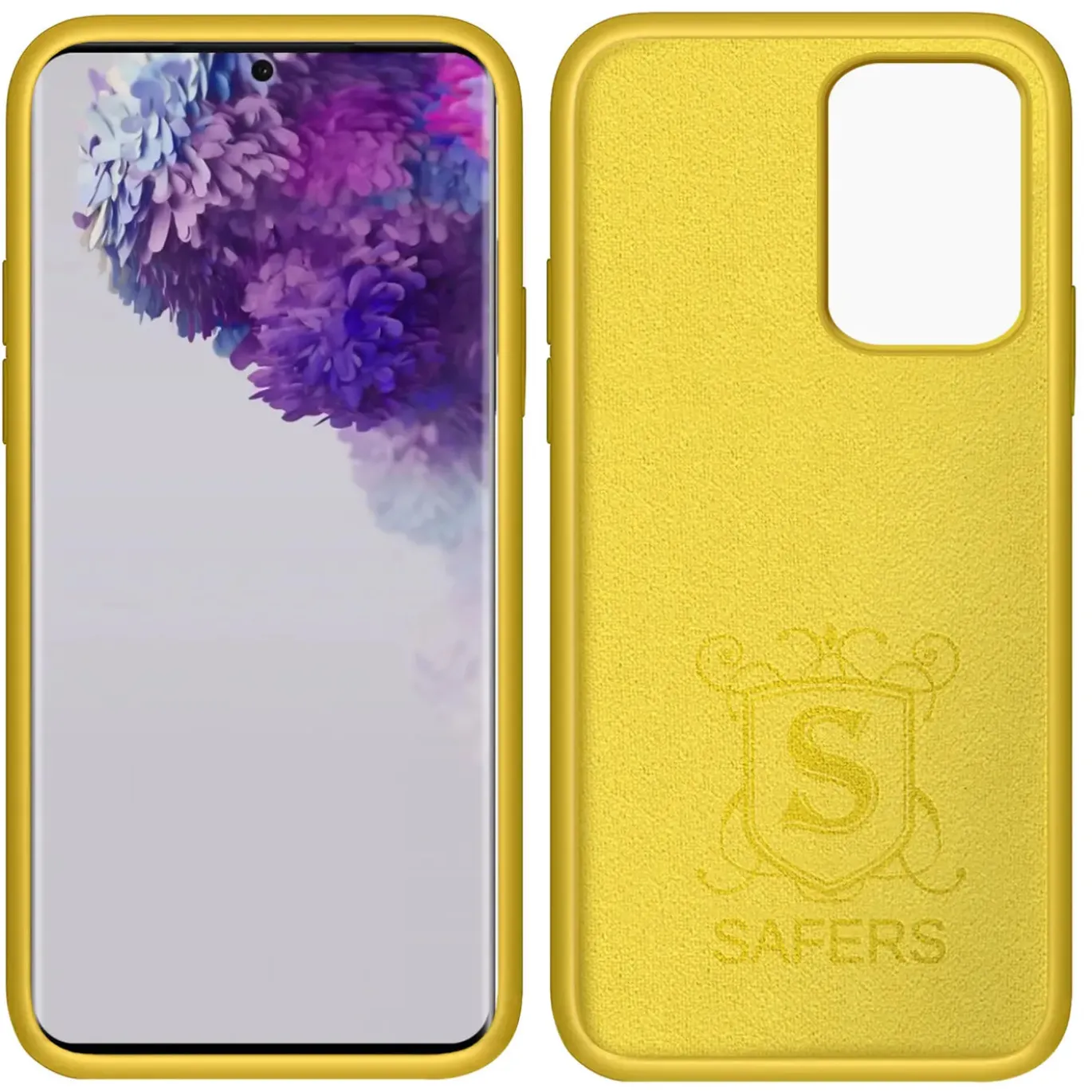 Samsung Galaxy S20 Ultra - Silikon Case mit Mikrofaser-Innenseite
