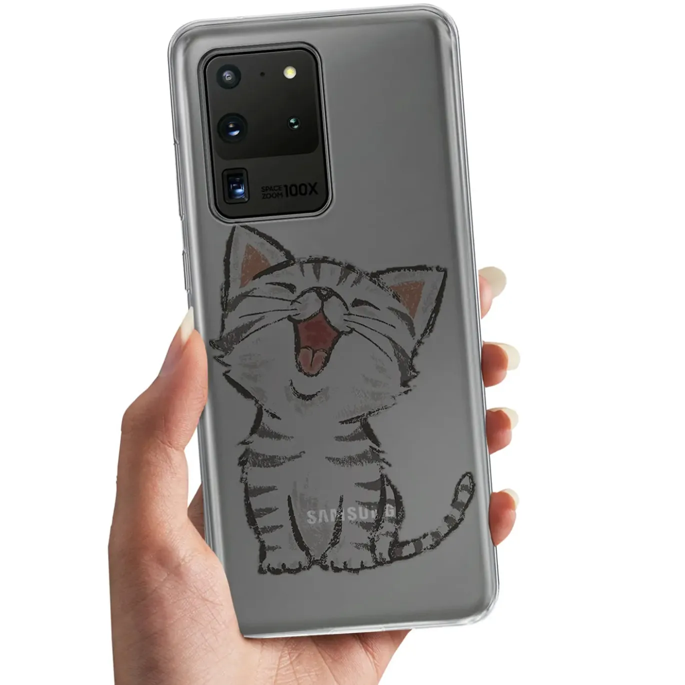 Samsung Galaxy S20 Ultra - TPU Case mit Motivdruck