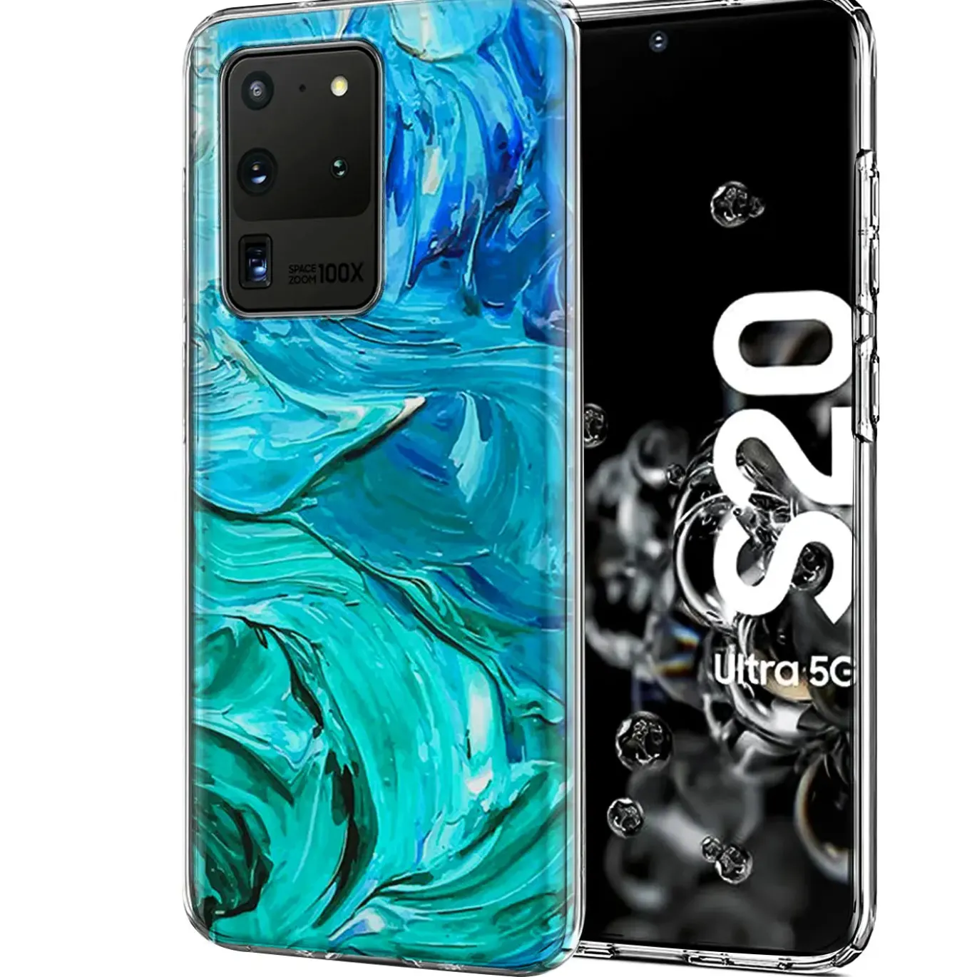 Samsung Galaxy S20 Ultra - TPU Case mit Motivdruck