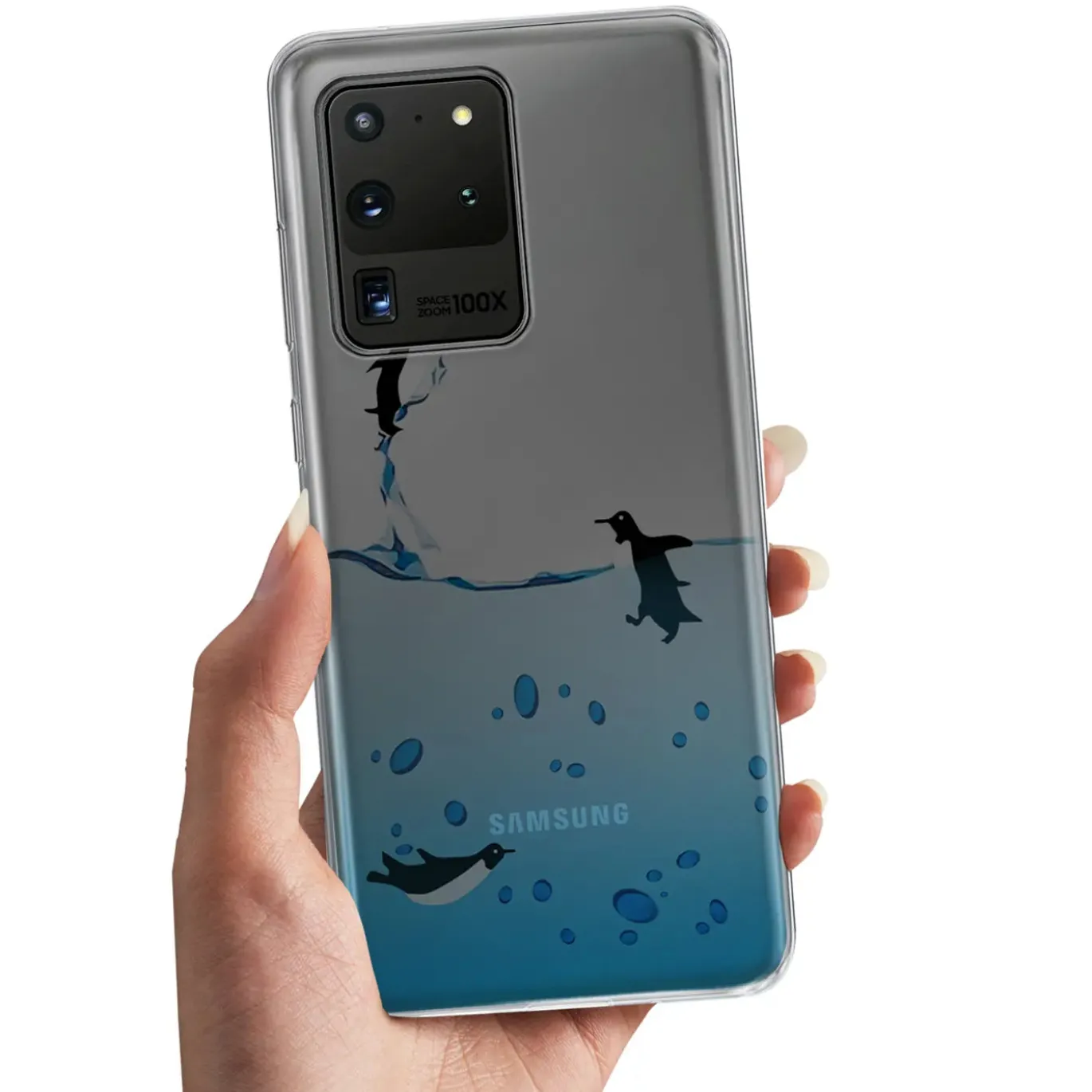 Samsung Galaxy S20 Ultra - TPU Case mit Motivdruck