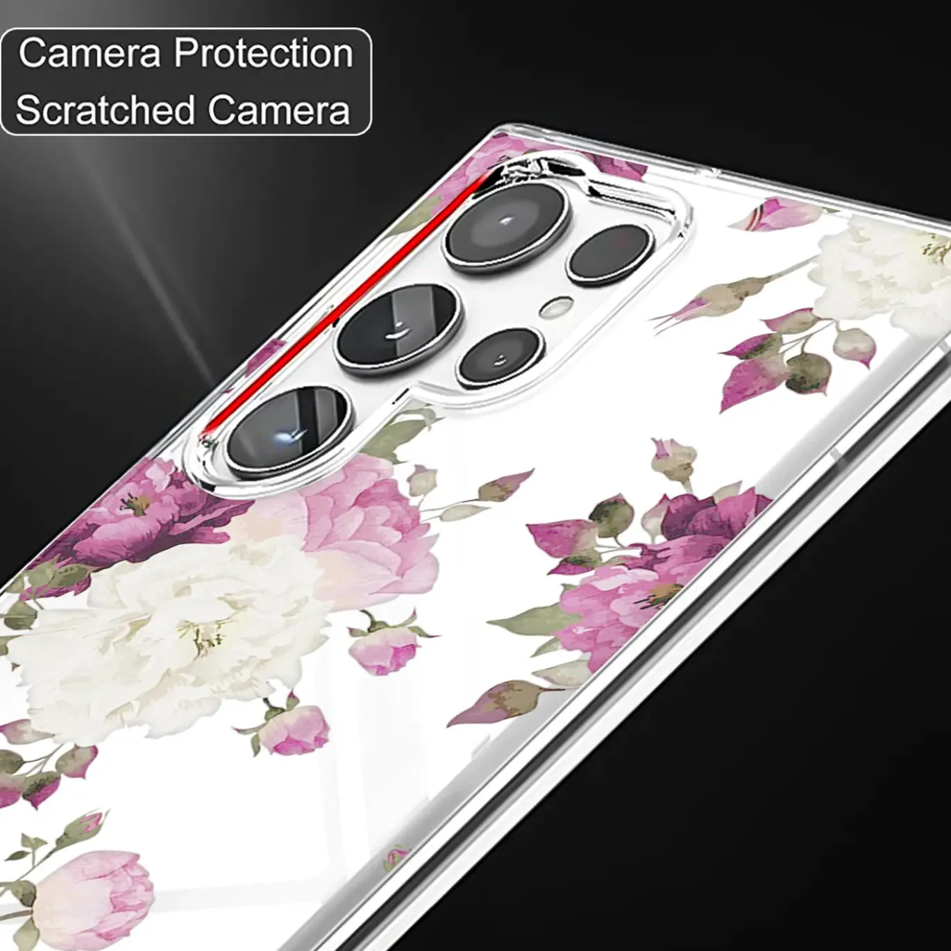 Samsung Galaxy S22 Ultra - TPU Case mit Motivdruck