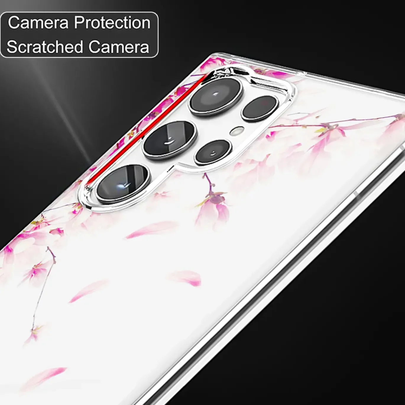 Samsung Galaxy S22 Ultra - TPU Case mit Motivdruck