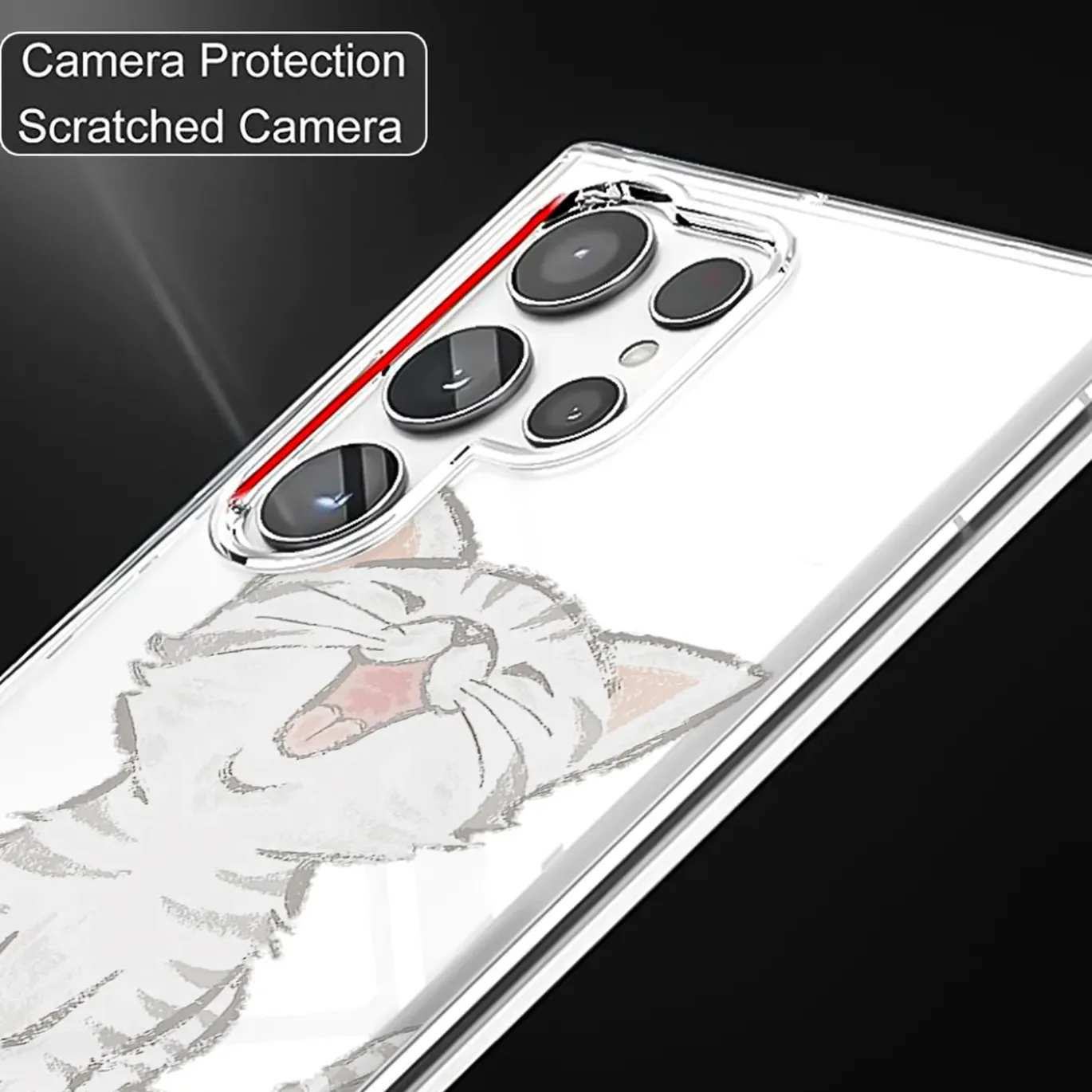 Samsung Galaxy S22 Ultra - TPU Case mit Motivdruck