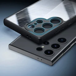 Samsung Galaxy S24 Ultra - TPU Rückschale mit Wellenmuster