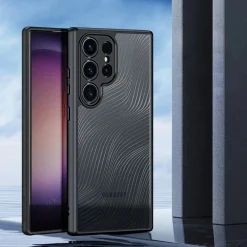 Samsung Galaxy S24 Ultra - TPU Rückschale mit Wellenmuster