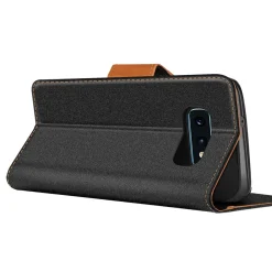Samsung Galaxy S10e - Jeanslook Klapphülle mit Kartenfach