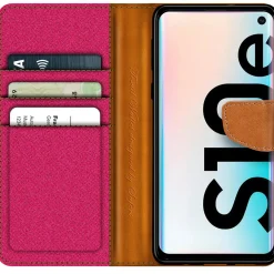 Samsung Galaxy S10e - Jeanslook Klapphülle mit Kartenfach