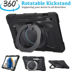 Samsung Galaxy Tab A8 10.5 2021 - Armor Case mit Ständer & Schultergurt