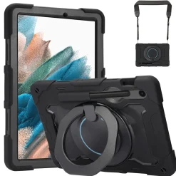 Samsung Galaxy Tab A8 10.5 2021 - Armor Case mit Ständer & Schultergurt