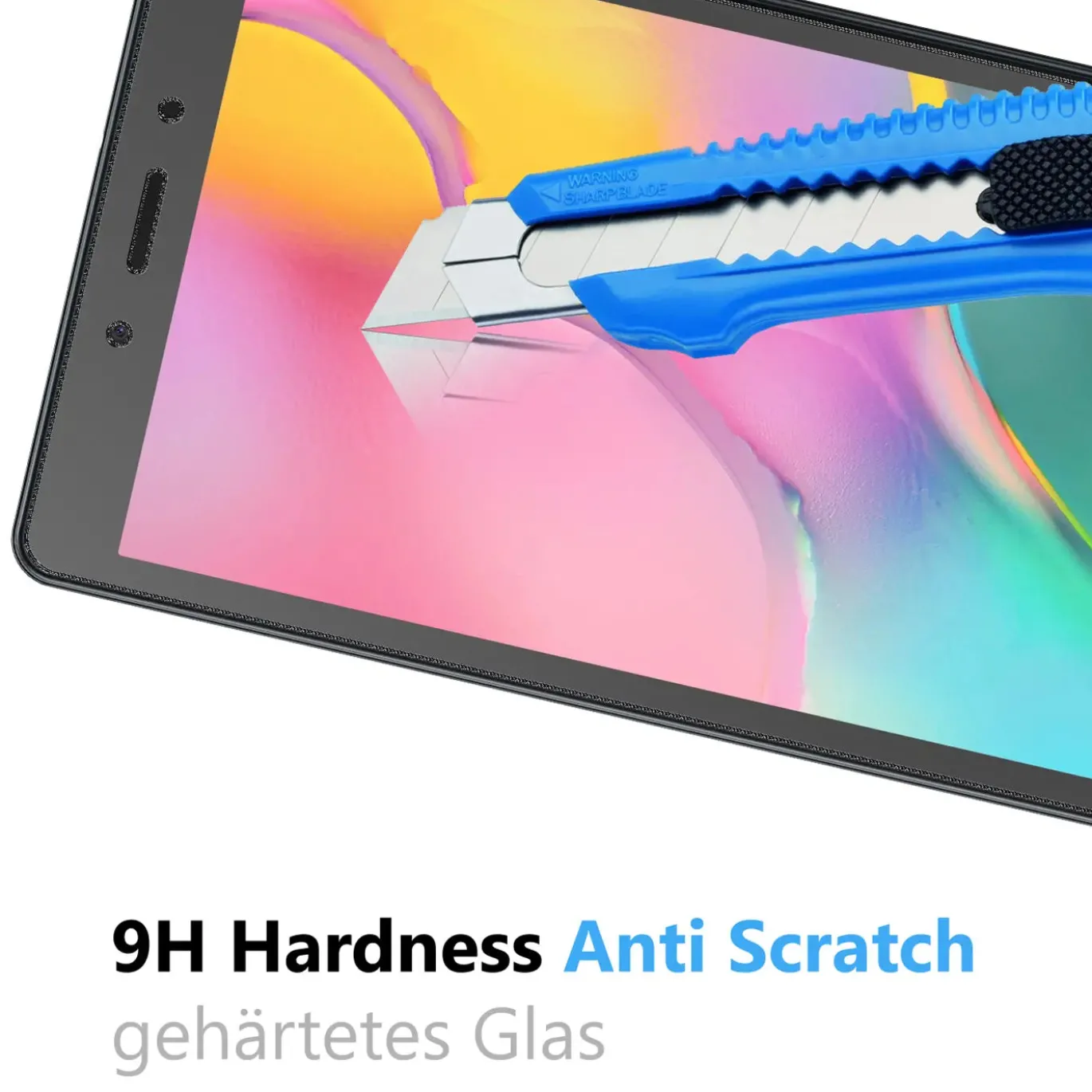 Samsung Galaxy Tab A 8.0 2019 - Panzerglas gehärtet für Display
