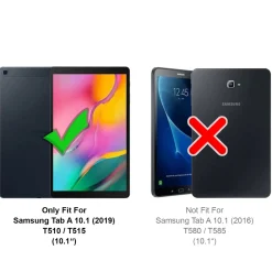 Samsung Galaxy Tab A 10.1 2019 - Panzerglas gehärtet für Display