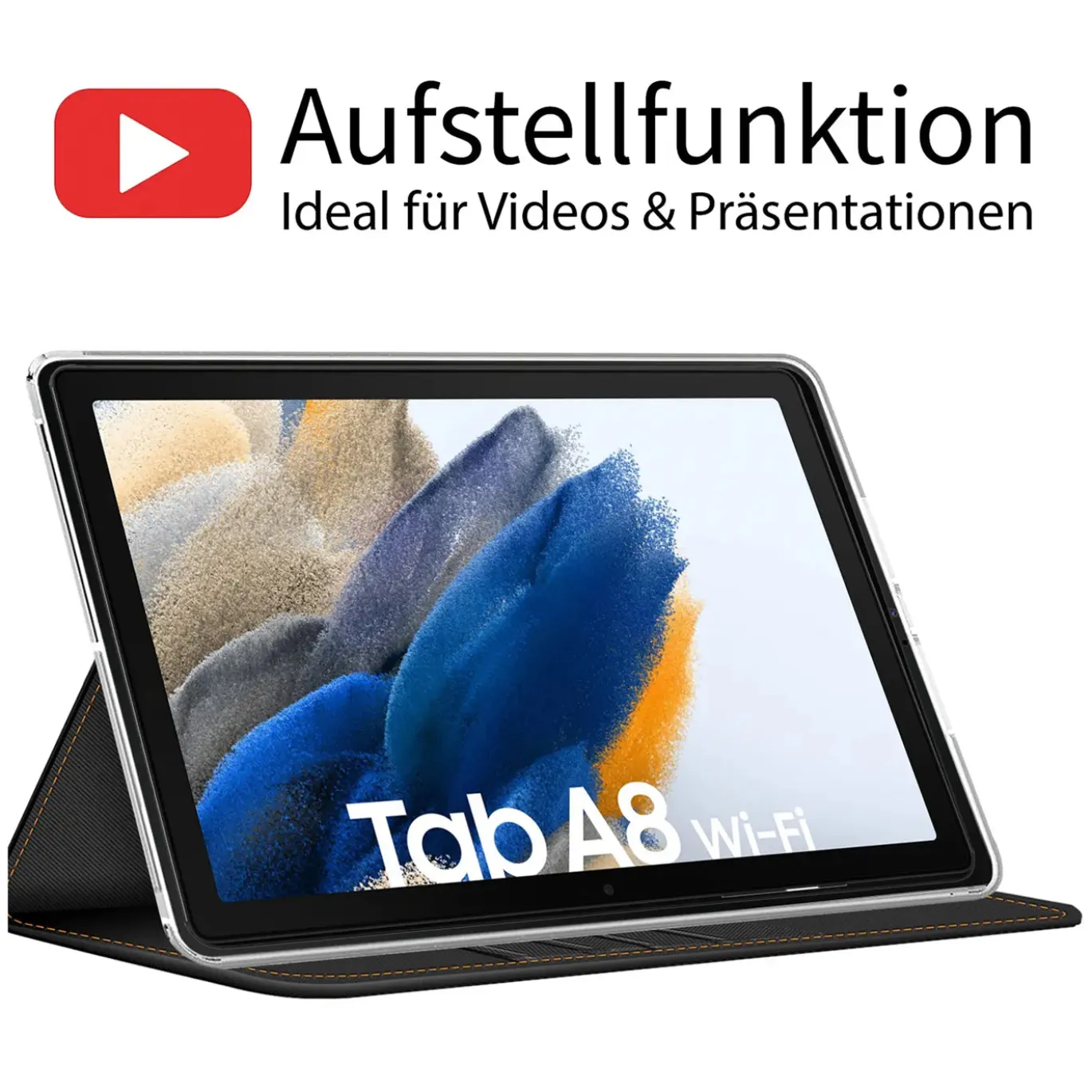 Samsung Galaxy Tab A8 10.5 2021 - Tablet Klapphülle im Jeanslook