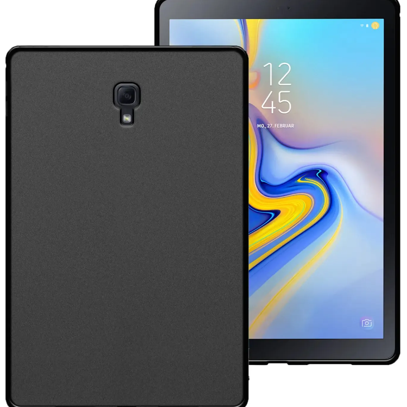 Samsung Galaxy Tab A 10.5 2018 - Tablet TPU Hülle Schwarz