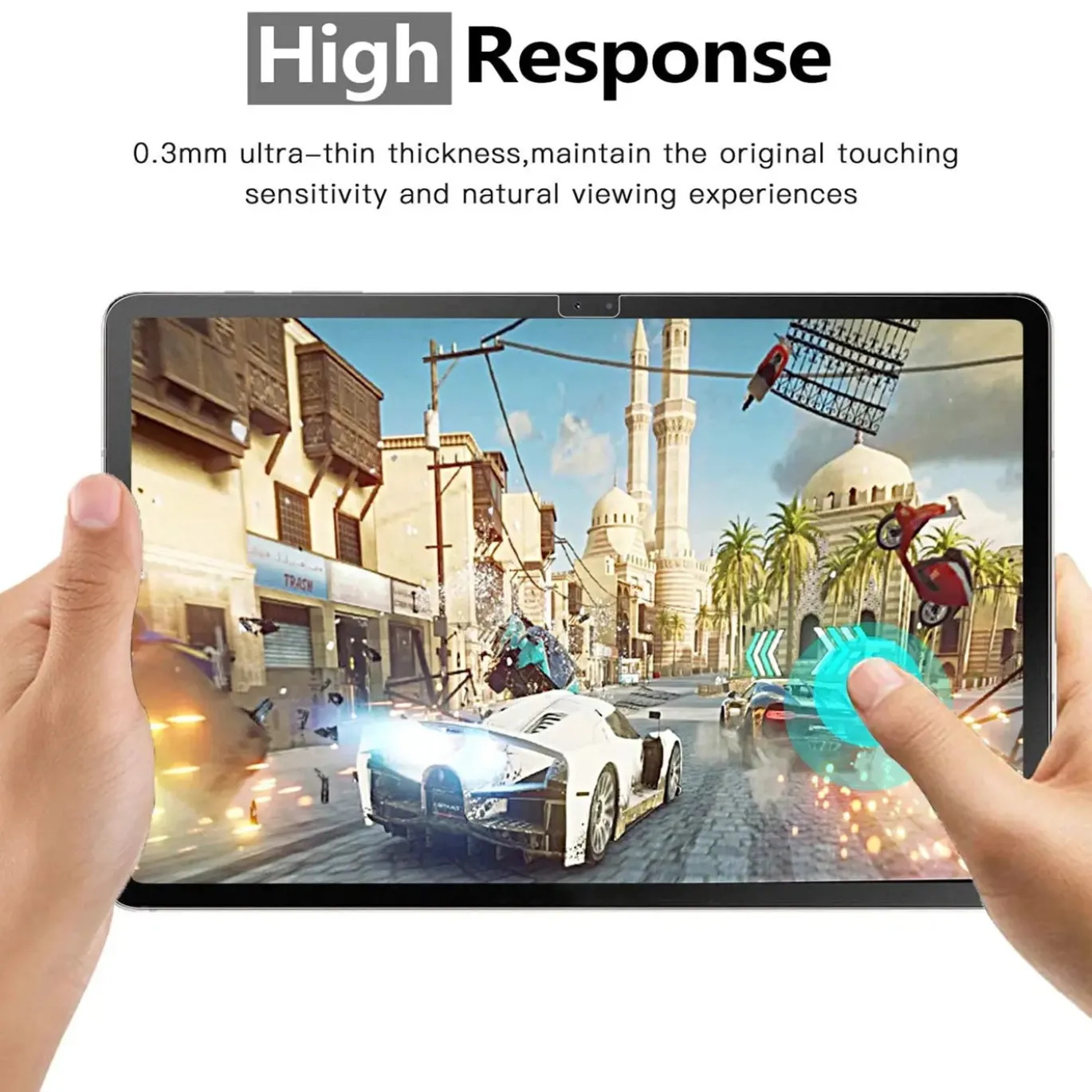 Samsung Galaxy Tab A7 10.4 - Panzerglas gehärtet für Display