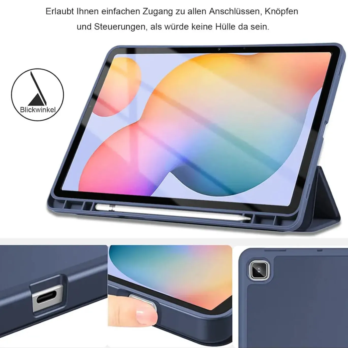 Samsung Galaxy Tab A9 8.7 - Smart Cover mit Sleep-Funktion