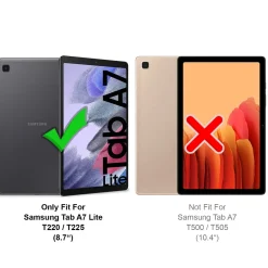 Samsung Galaxy Tab A7 Lite 8.7 - Outdoor Tablet Hülle mit Ständer