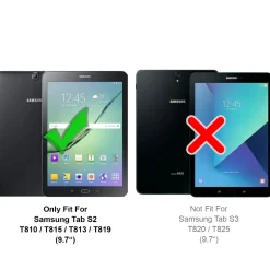 Samsung Galaxy Tab S2 9.7 - Panzerglas gehärtet für Display