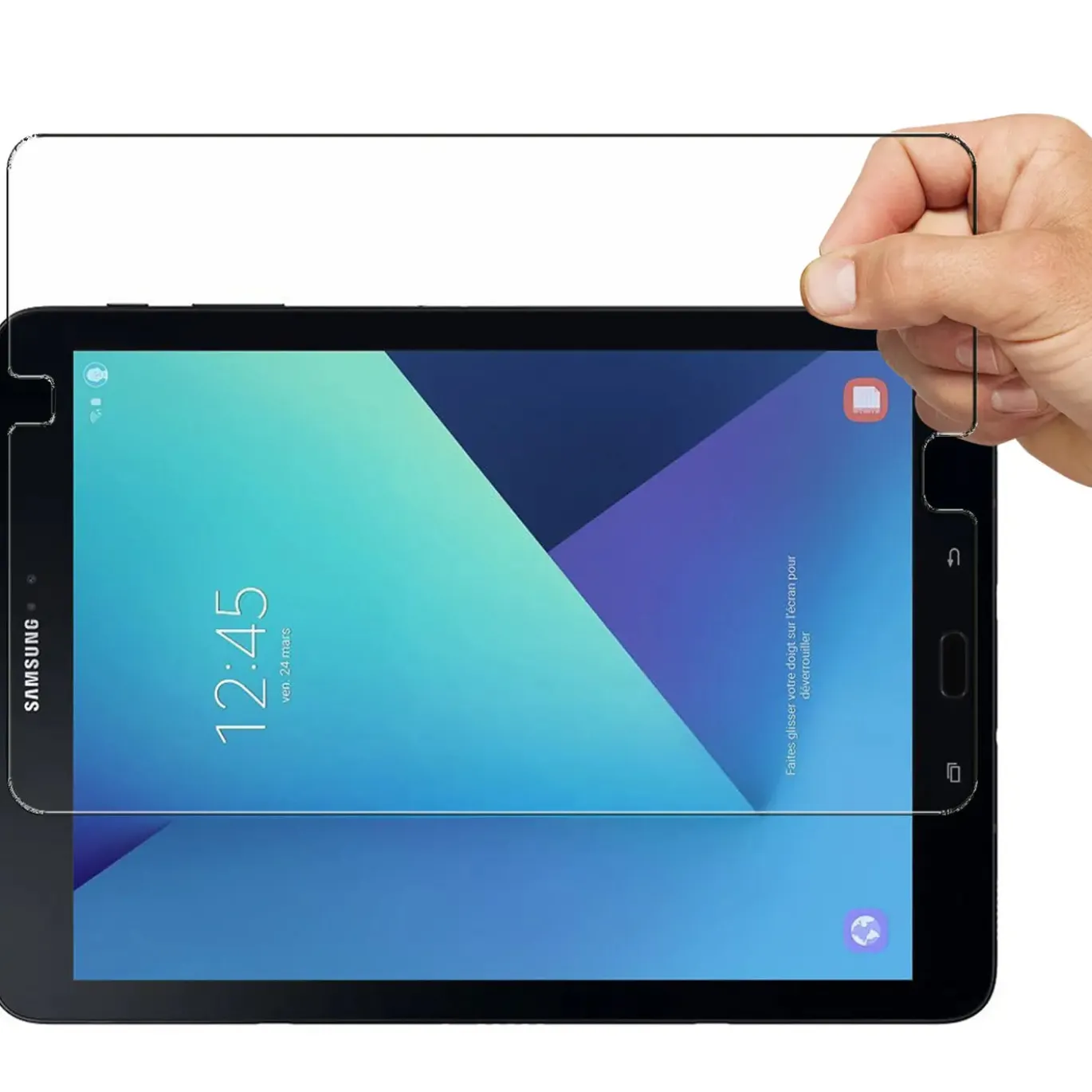 Samsung Galaxy Tab S3 9.7 - Panzerglas gehärtet für Display