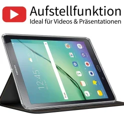 Samsung Galaxy Tab S2 9.7 - Tablet Klapphülle im Jeanslook