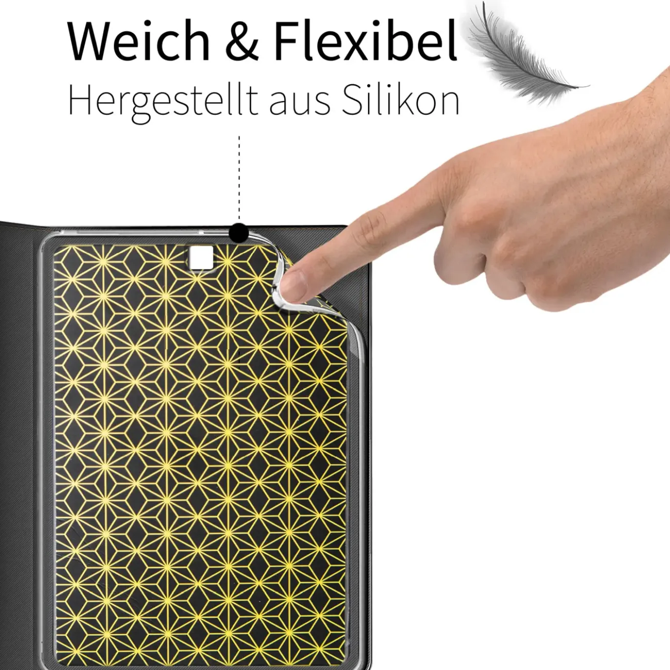 Samsung Galaxy Tab S2 9.7 - Tablet Klapphülle im Jeanslook