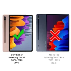 Samsung Galaxy Tab S7 / S8 - Tablet TPU Hülle Schwarz