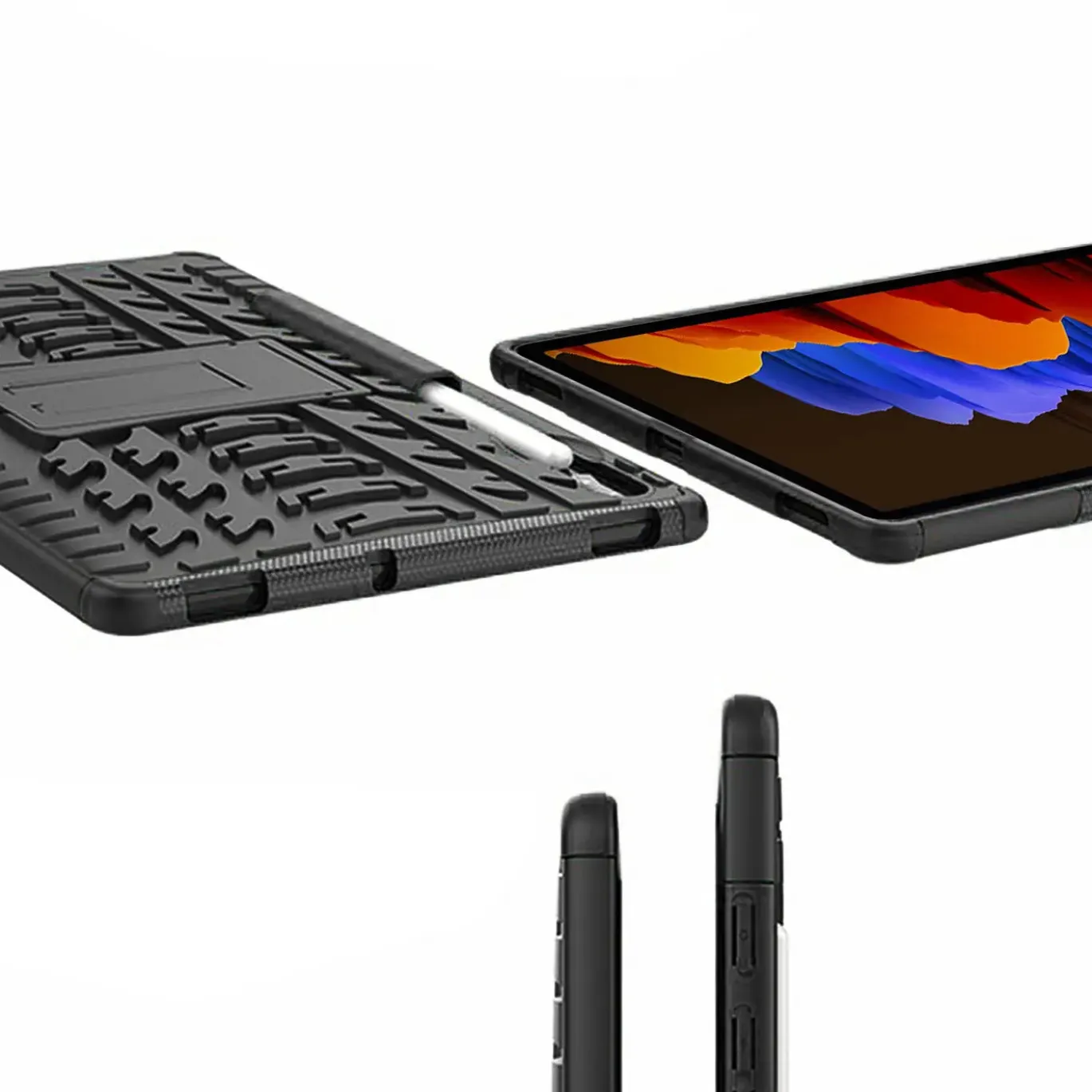 Samsung Galaxy Tab S7 / S8 - Outdoor Tablet Hülle mit Ständer