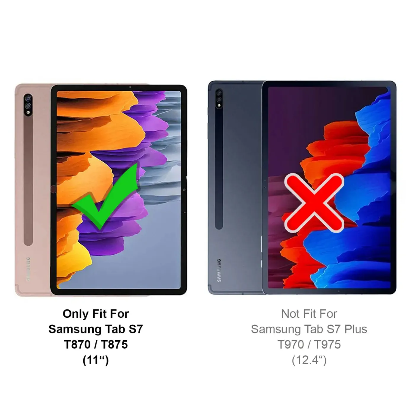 Samsung Galaxy Tab S7 / S8 - Outdoor Tablet Hülle mit Ständer