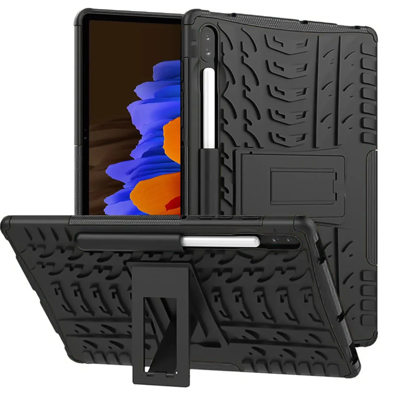 Samsung Galaxy Tab S7 / S8 - Outdoor Tablet Hülle mit Ständer