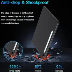 Samsung Galaxy Tab S9 / S9 FE - Tablet TPU Hülle Schwarz