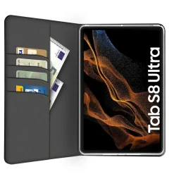 Samsung Galaxy Tab S8 Ultra - Tablet Klapphülle im Jeanslook