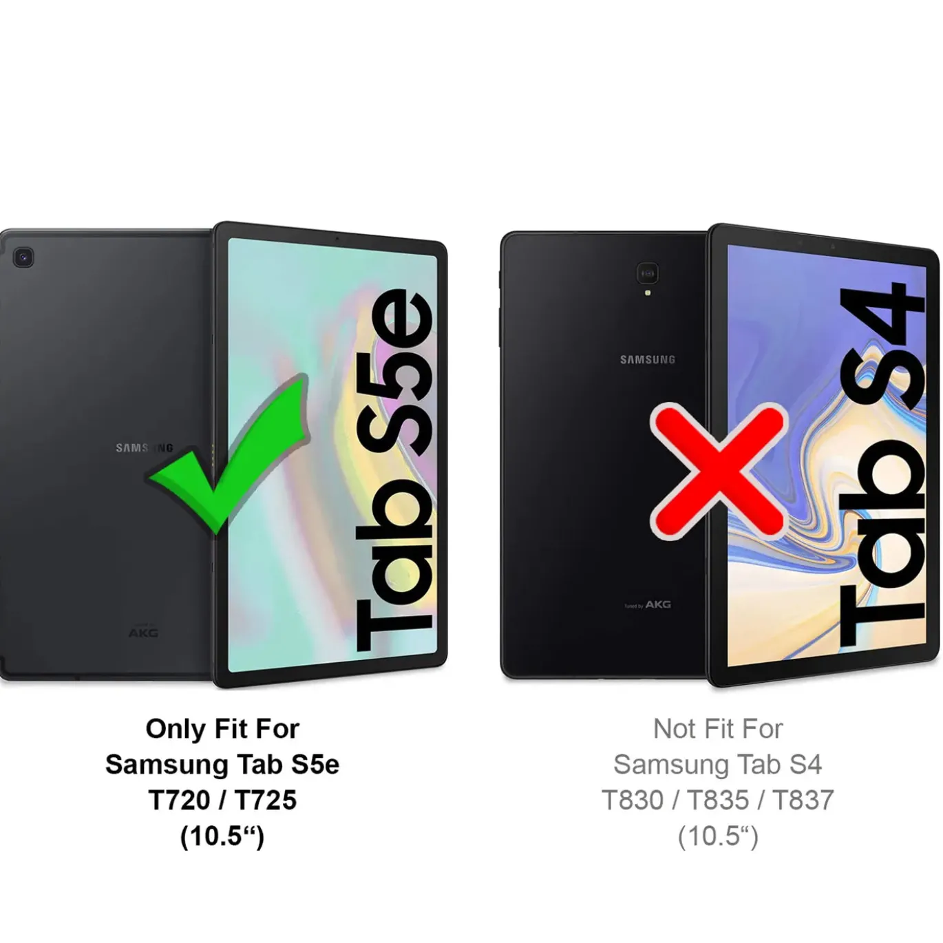 Samsung Galaxy Tab S5e 10.5 - Panzerglas gehärtet für Display