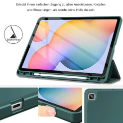 Samsung Galaxy Tab S7+/S7 FE/S8+ - Smart Cover mit Sleep-Funktion