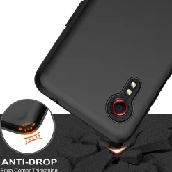 Samsung Galaxy XCover 5 - Slim Silikon Backcover Schwarz