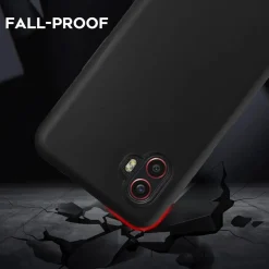 Samsung Galaxy XCover 6 Pro - Slim Silikon Backcover Schwarz
