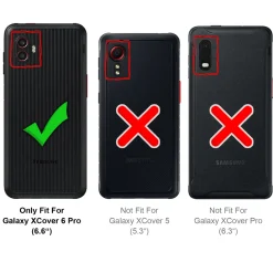 Samsung Galaxy XCover 6 Pro - Klapphülle mit Kartenfächern
