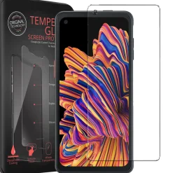Samsung Galaxy Xcover Pro - 2x 9H Panzer Glasfolie, Displayfolie