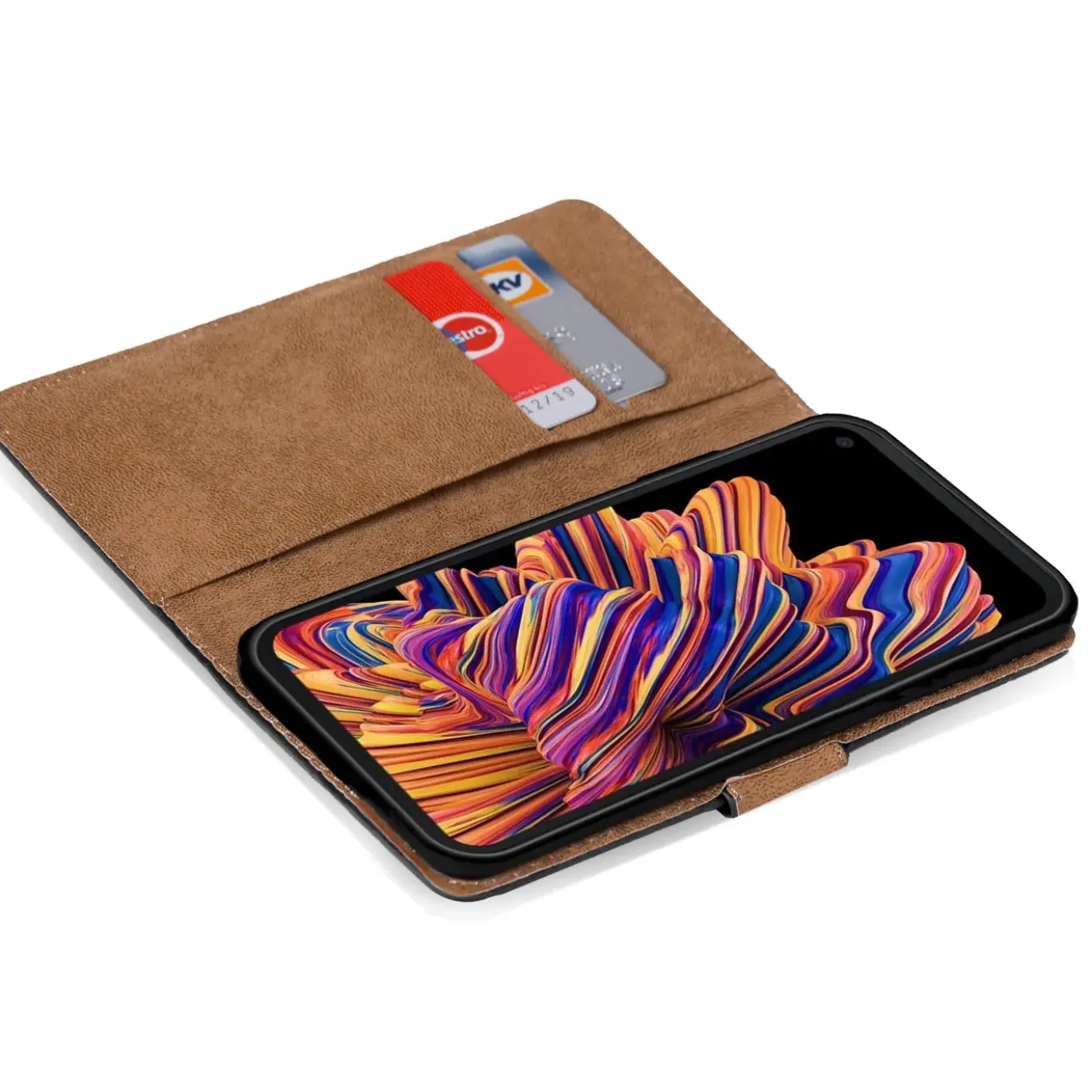 Samsung Galaxy Xcover Pro - Klapphülle mit Kartenfächern