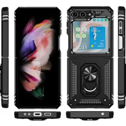 Samsung Galaxy Z FLIP 6 - Outdoor Hardcase mit Ringhalter