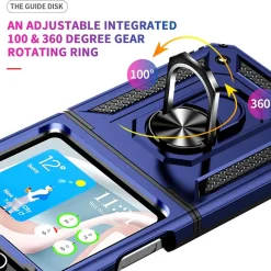 Samsung Galaxy Z FLIP 6 - Outdoor Hardcase mit Ringhalter