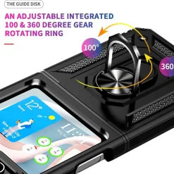 Samsung Galaxy Z FLIP 6 - Outdoor Hardcase mit Ringhalter